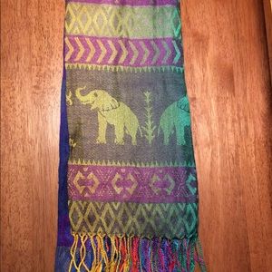 Elephant scarf
